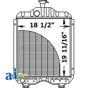 KU20030    Radiator---Replaces 15411-72062 